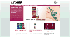 Desktop Screenshot of drixine.com.au